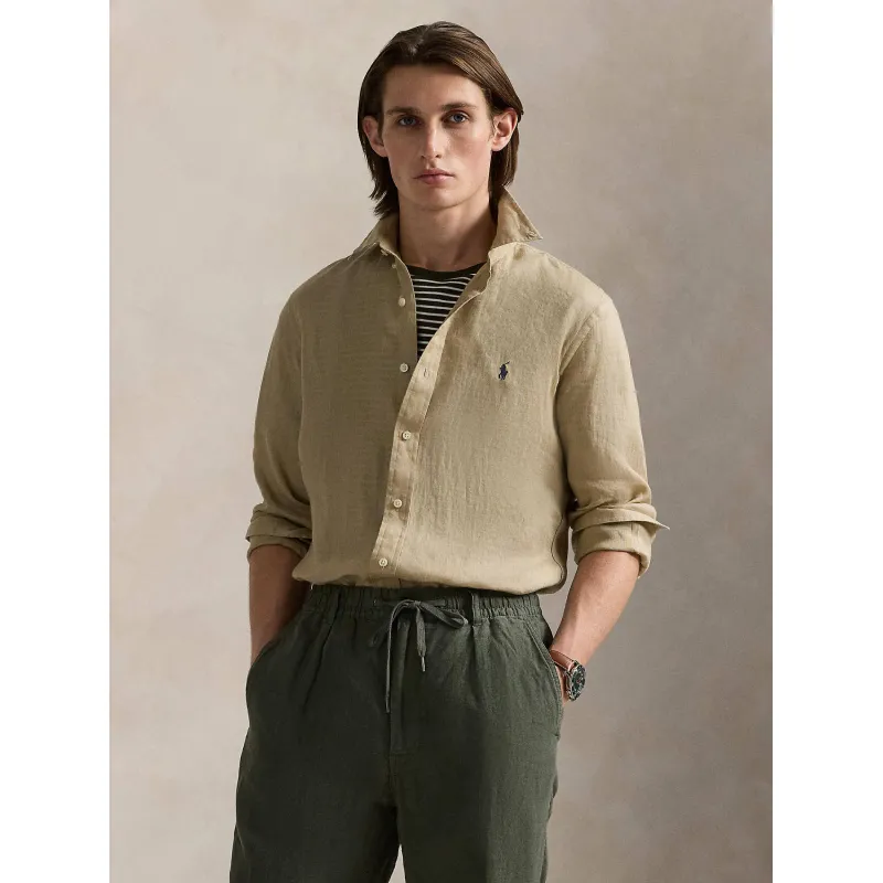 POLO RALPH LAUREN Lniana koszula Slim Fit