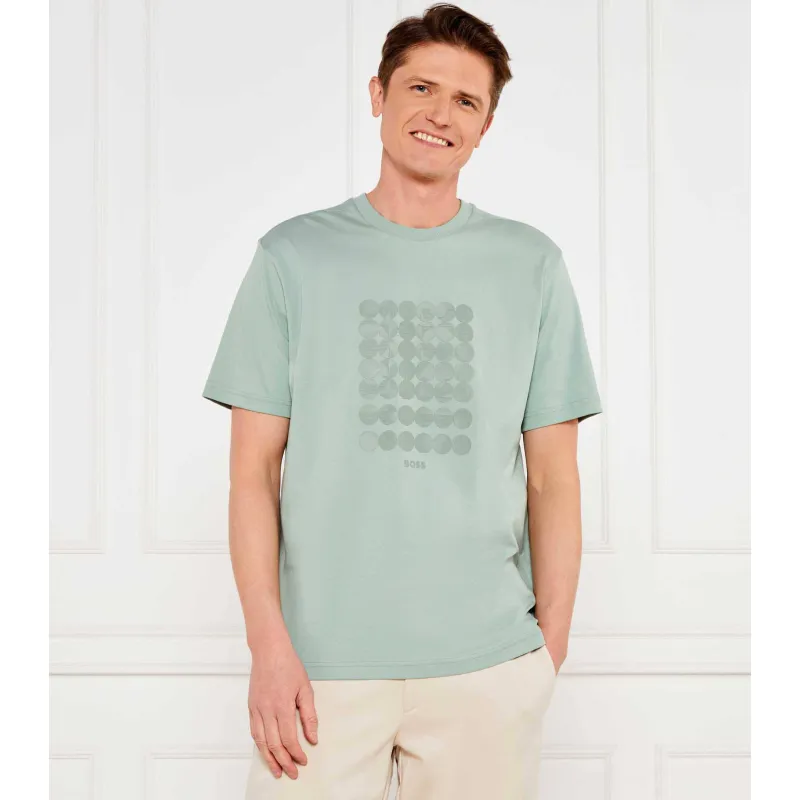 BOSS GREEN T-shirt Print Striped C | Loose fit