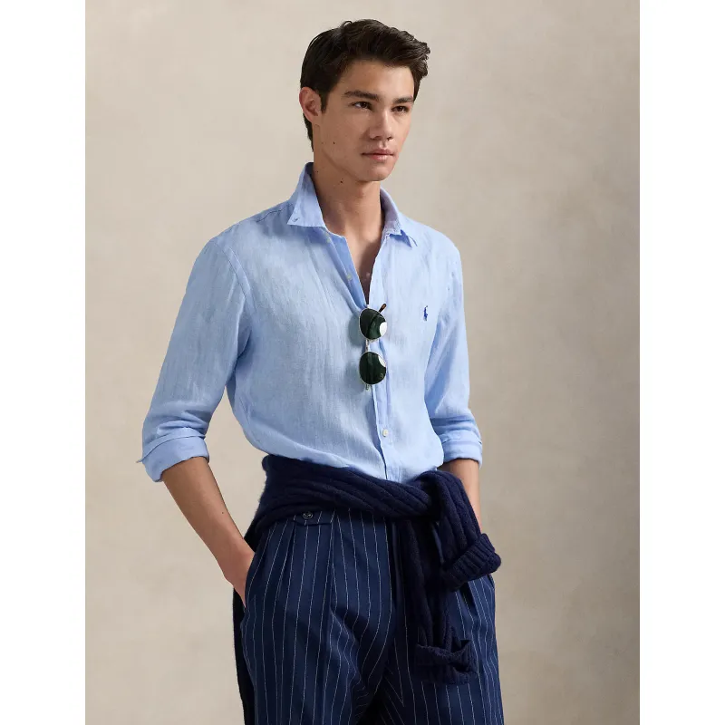 POLO RALPH LAUREN Lniana koszula Slim Fit