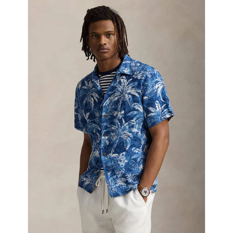 POLO RALPH LAUREN Lniana koszula Classic fit
