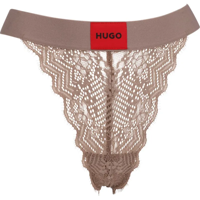 Hugo Bodywear Koronkowe stringi