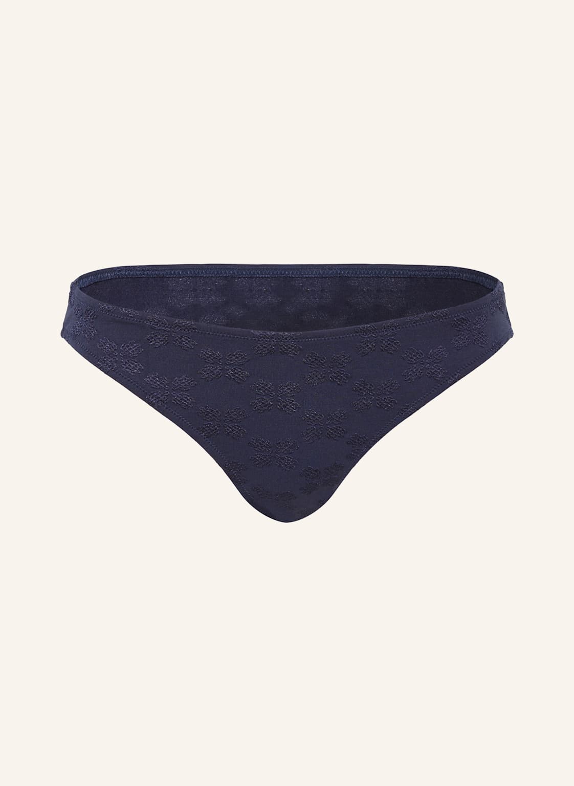 Vilebrequin Dół Od Bikini Basic Turtle Monogram Frise blau
