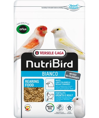 VERSELE-LAGA NutriBird Rearing Food Bianco 1kg suchy pokarm jajeczny dla białych ptaków