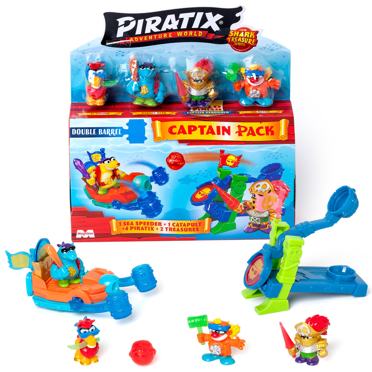 PIRATIX SHARK TREASURE - Captain Pack - 1x6 (V.0) Pack 4/6 online