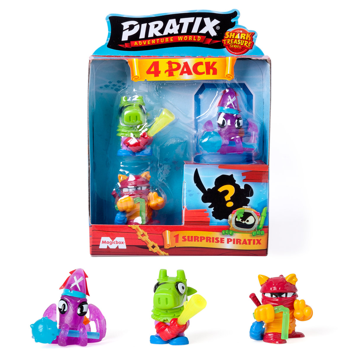 PIRATIX SHARK TREASURE - 4 Pack - 1x12 (V.0) Pack 6/6 online