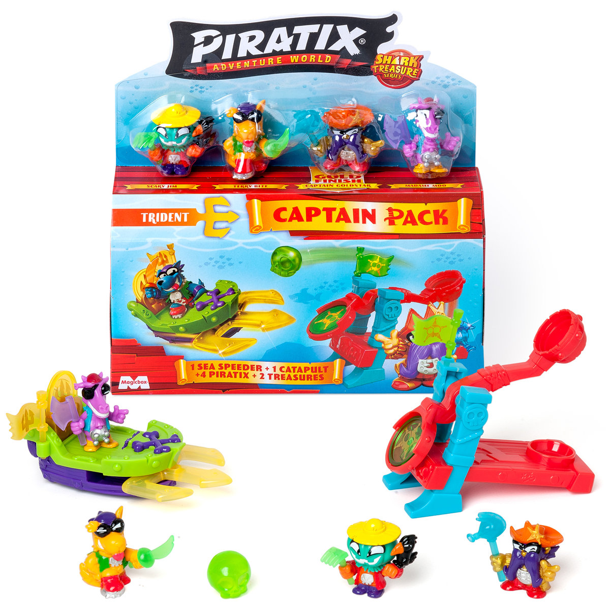 PIRATIX SHARK TREASURE - Captain Pack - 1x6 (V.0) Pack 2/6 online