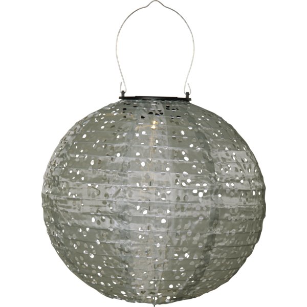 Lampion solarny ogrodowy LED wiszący FESTA zielony