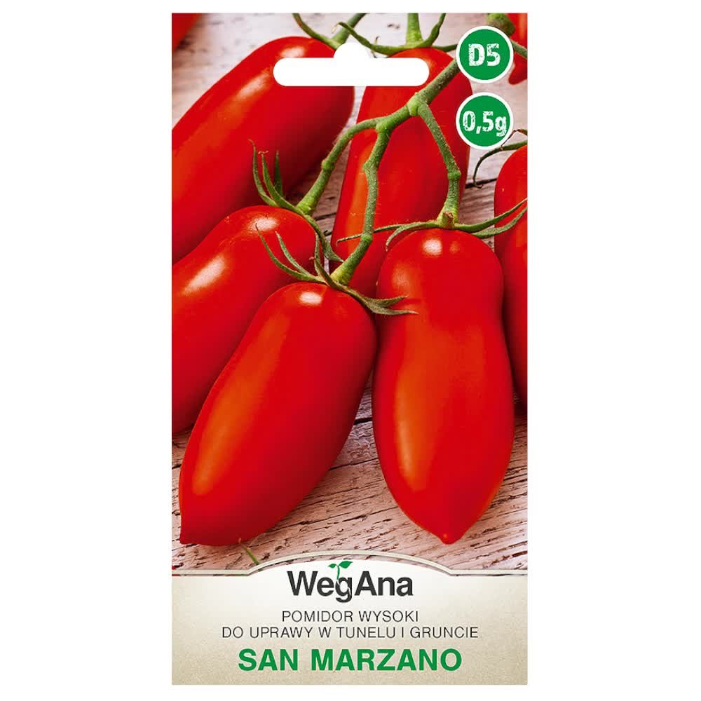 Pomidor wysoki San Marzano nasiona 0,5g - WegAna