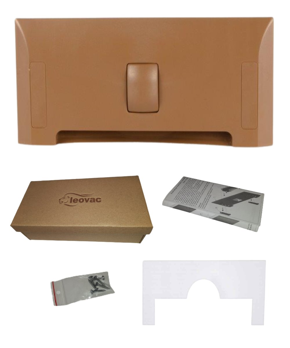 Szufelka automatyczna LeoVac Niska JASNY BRĄZ