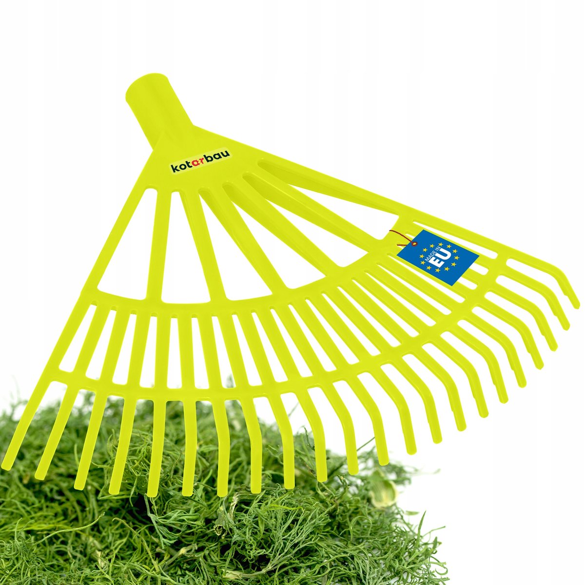 GRABIE WACHLARZOWE 44cm GRABKI OGRODOWE PLASTIKOWE DO LIŚCI TRAWY GRABIENIA