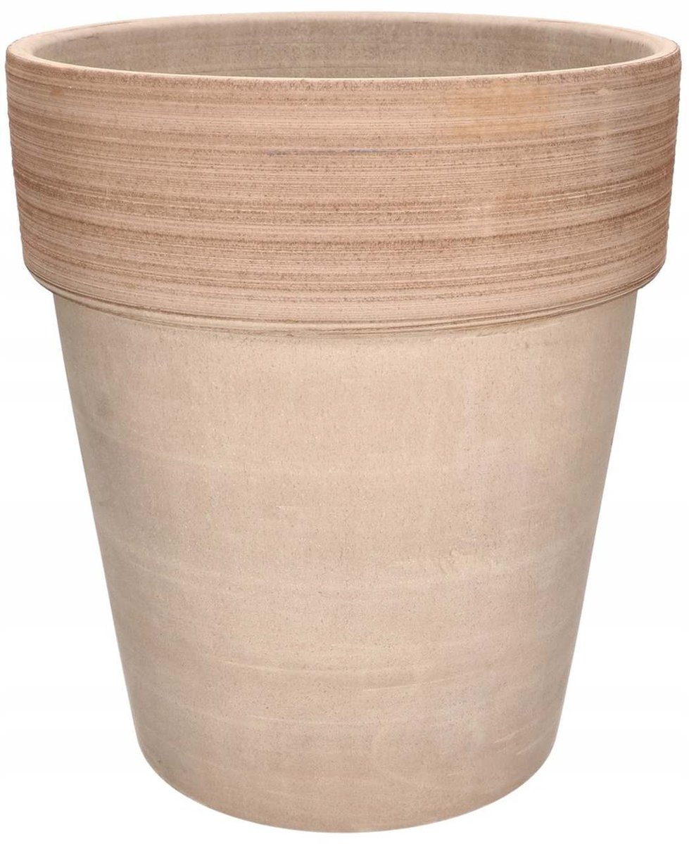 DONICZKA GLINIANA DONICA CERAMICZNA COFFEE OSŁONKA NA KWIATY ROŚLINY 23 CM