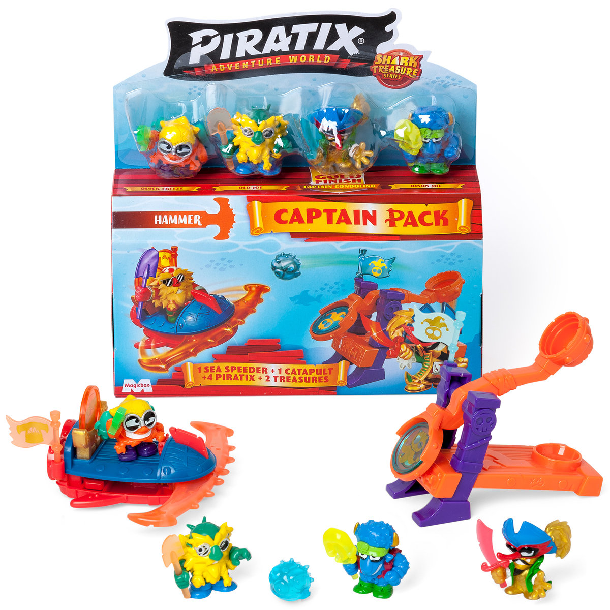 PIRATIX SHARK TREASURE - Captain Pack - 1x6 (V.0) Pack 6/6 online