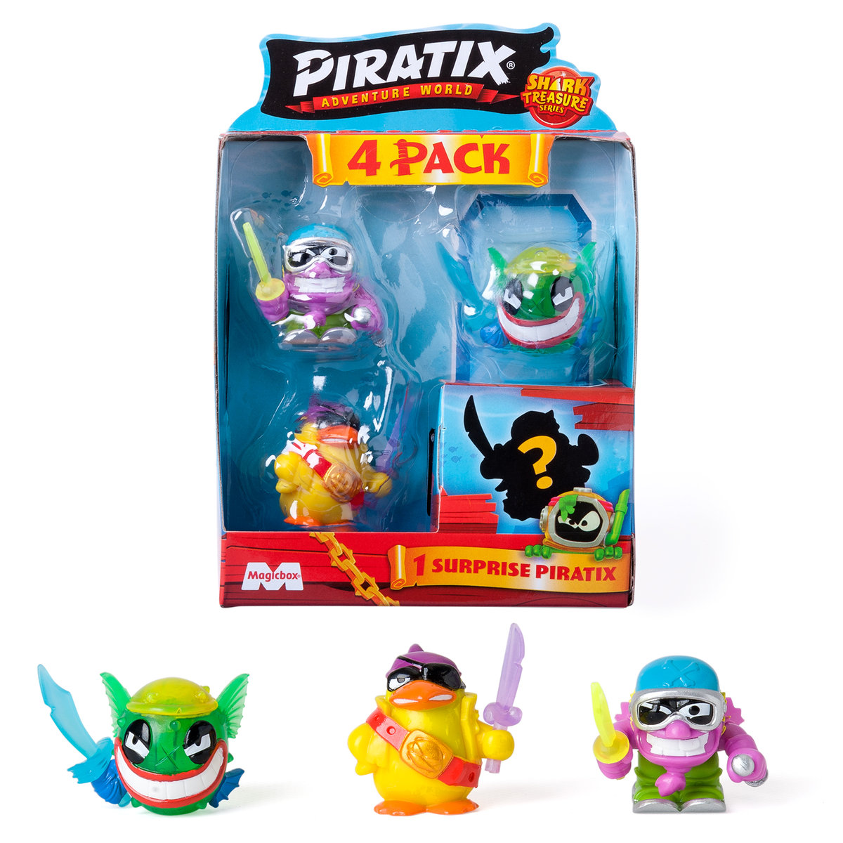 PIRATIX SHARK TREASURE - 4 Pack - 1x12 (V.0) Pack 3/6 online
