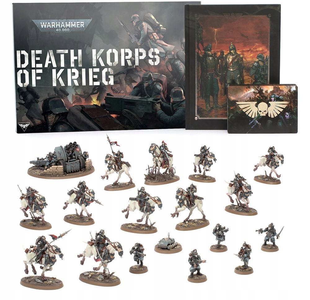 WARHAMMER 40K - ASTRA MILITARUM DEATH KORPS OF KRIEG ARMY SET (ENGLISH)