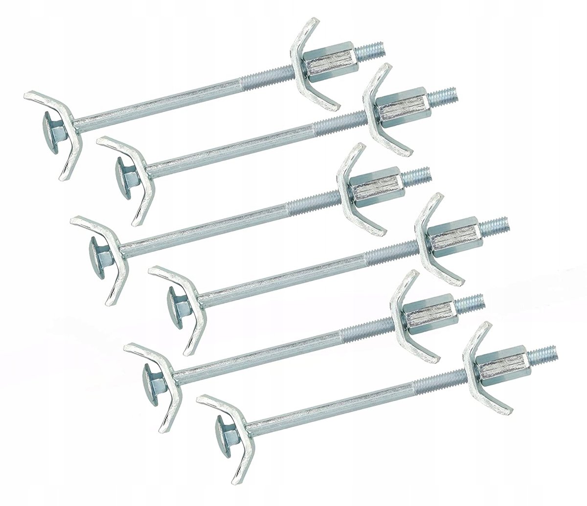 6X ZŁĄCZE ŚRUBOWE MEBLOWE 120 ŁĄCZNIK PŁYT BLATÓW