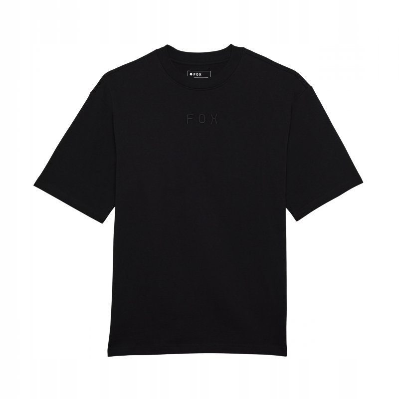 T-SHIRT FOX WORDMARK OVERSIZED BLACK L