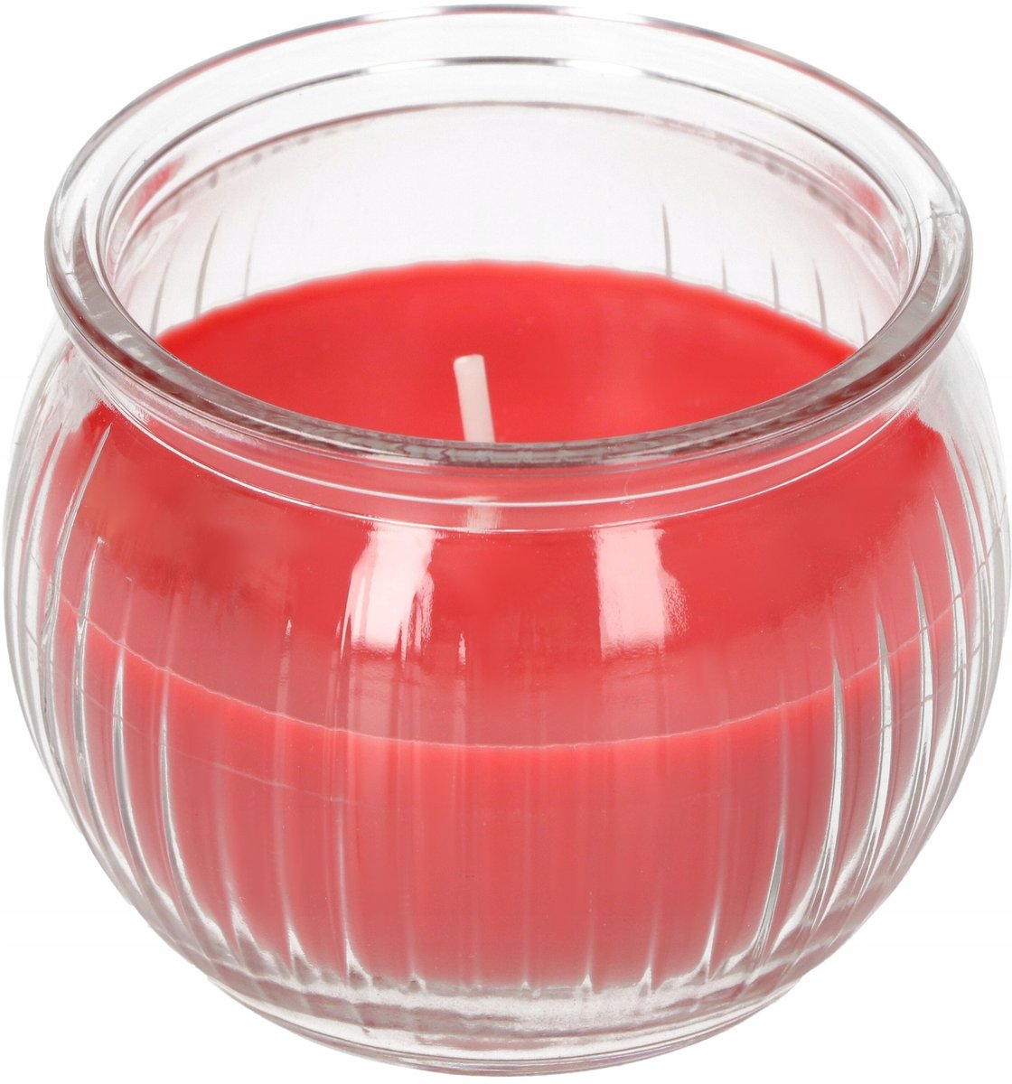 ŚWIECA ZAPACHOWA ŚWIECZKA SZKLANA W SZKLE OKRĄGŁA