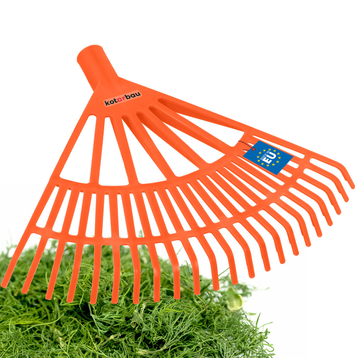 GRABIE WACHLARZOWE GRABKI OGRODOWE PLASTIKOWE DO LIŚCI TRAWY GRABIENIA 44cm