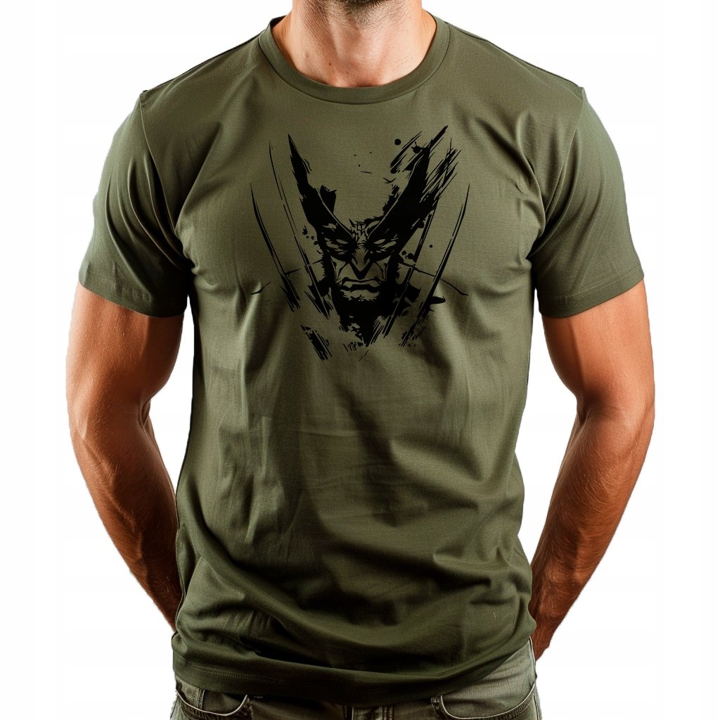 Koszulka T-Shirt ''Wolverine'' Bawełna L