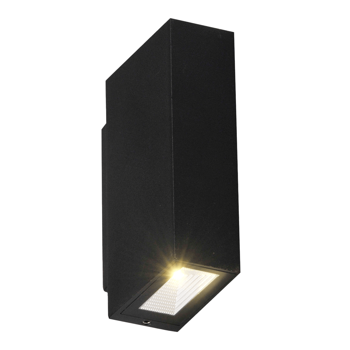 Orlean LED kinkiet elewacyjny ścienny 2-punktowy czarny