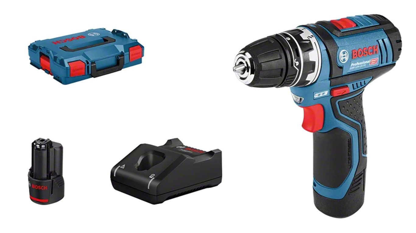 Bosch GSR 12V-15 FC Flex Professional 1300 RPM