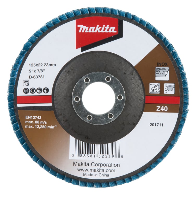 Makita D-63781 element do szlifierki kątowej Płyta szlifierska