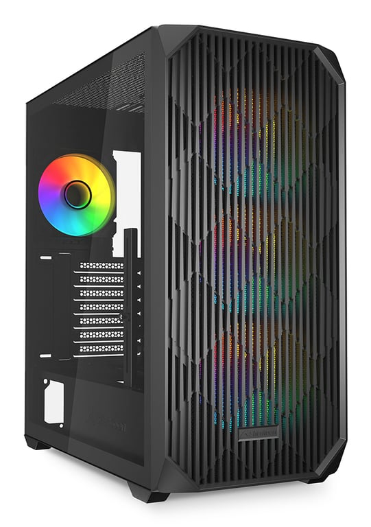 Sharkoon AK3 RGB Midi Tower Czarny