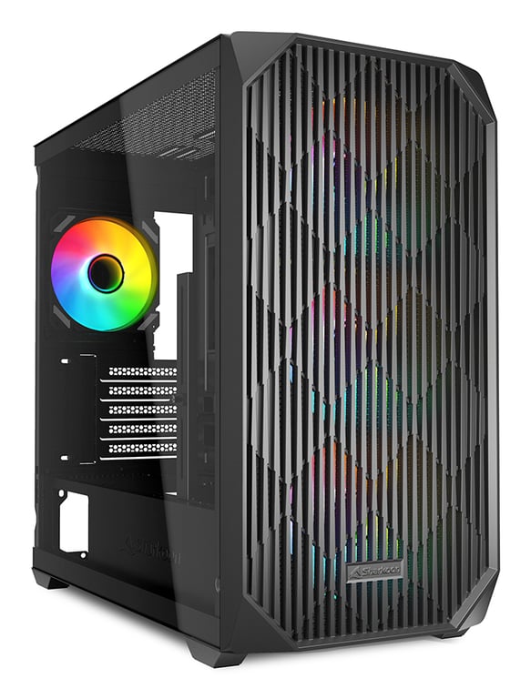 Sharkoon MK3 RGB Micro Tower Czarny