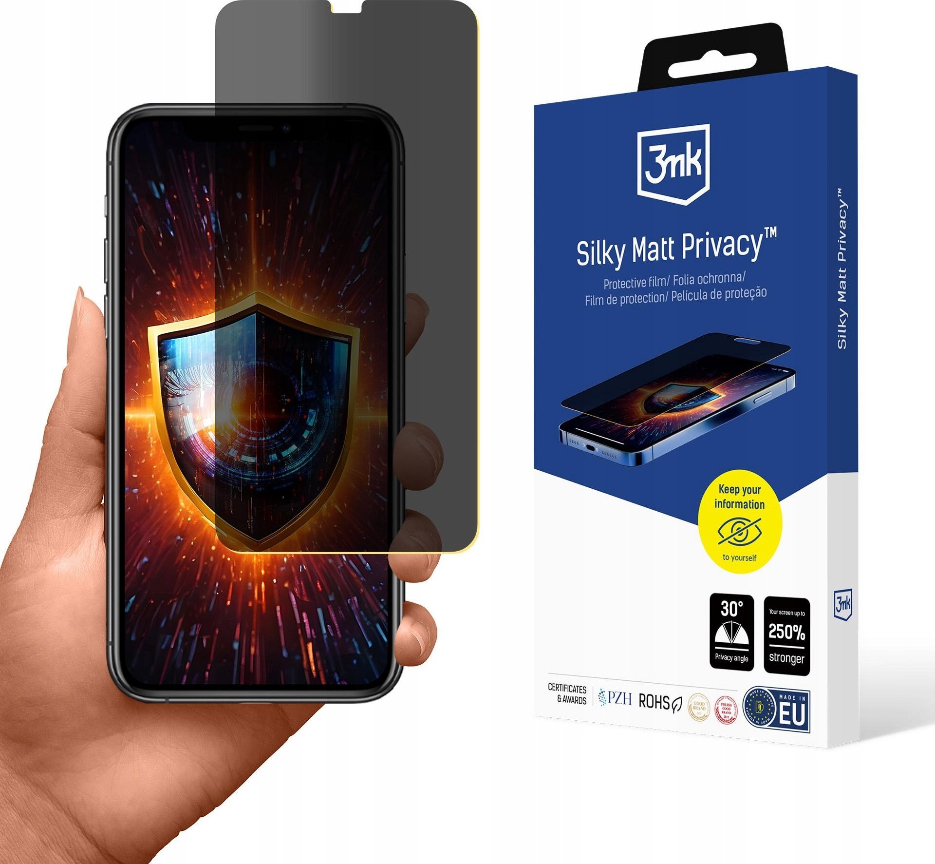 3mk Silky Matt Privacy pro Apple iPhone Xs Max
