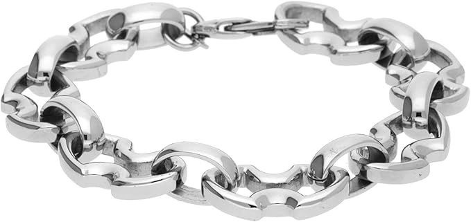 JEWELER'S POLICE PJ23834BSS01S. Bransoletka, Kolor szary. Mężczyzna.