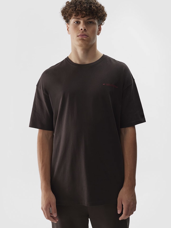 4F Koszulka w kolorze czarnym