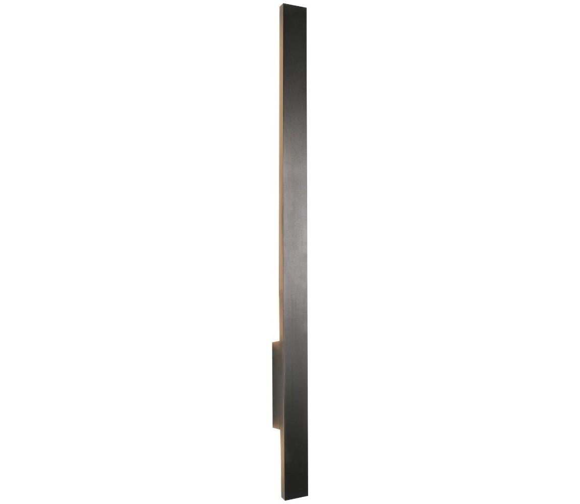 Zuma Line SJ17822 - LED Kinkiet zewnętrzny LUMINOUS LED/24W/230V IP65 czarny