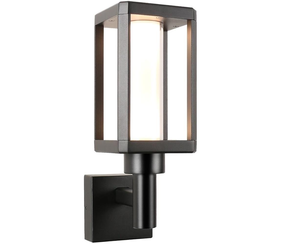 Zuma Line SJ12331 - LED Kinkiet zewnętrzny URBAN LED/12W/230V IP65 czarny