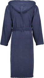 Cawo Szlafrok męski Uni Hooded Blau