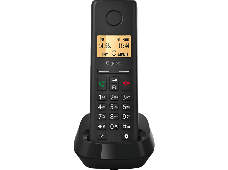 Telefon bezprzewodowy GIGASET Pure 200 Czarny