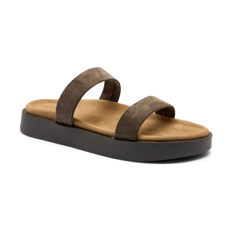 INUIKII Skórzane klapki STRAPPY
