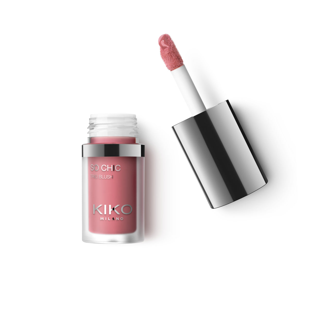 KIKO Milano So Chic Trio Blush róż 3w1 do twarzy oczu i ust 02 Velvet Peach