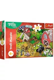 Puzzle, Trefl, Trefliki na farmie, 60 el.