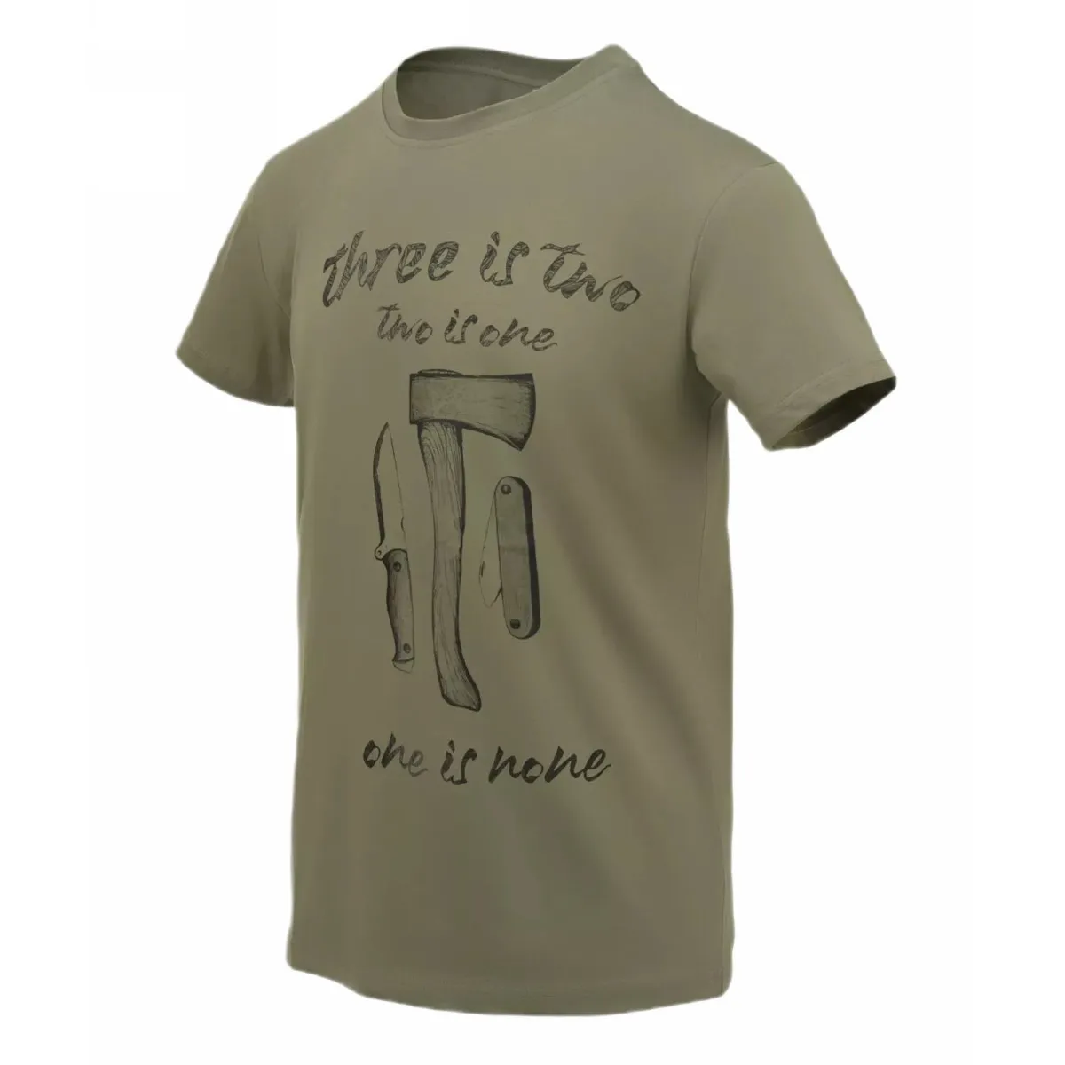 T-Shirt Helikon-Tex (One is none) - Olive Green  3XL