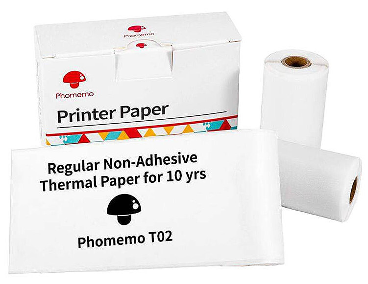 Papier termiczny Phomemo Q12-RM10