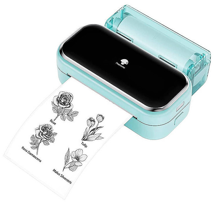 Przenośna drukarka etykiet Phomemo M03 Zielona