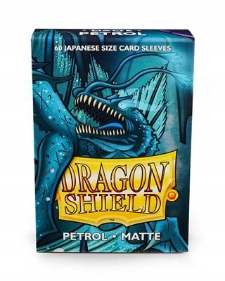 Protektory DS Japanese size Matte - Petrol (60 szt.)