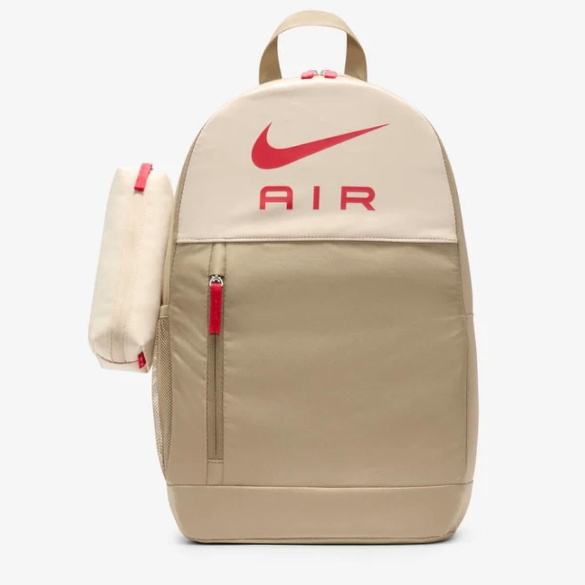 Nike Plecak Youth Elemental Backpack - Air, khaki/Sanddrift/University Red, DR6089-247, MISC, Khaki/Sanddrift/University Red, Einheitsgröße, Young Athletes