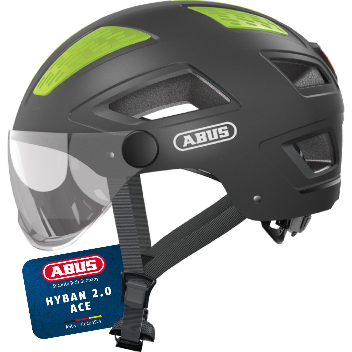 Abus Hyban 2.0 Ace Kask, titan L 56-61cm 2020 Kaski miejskie i trekkingowe 86938