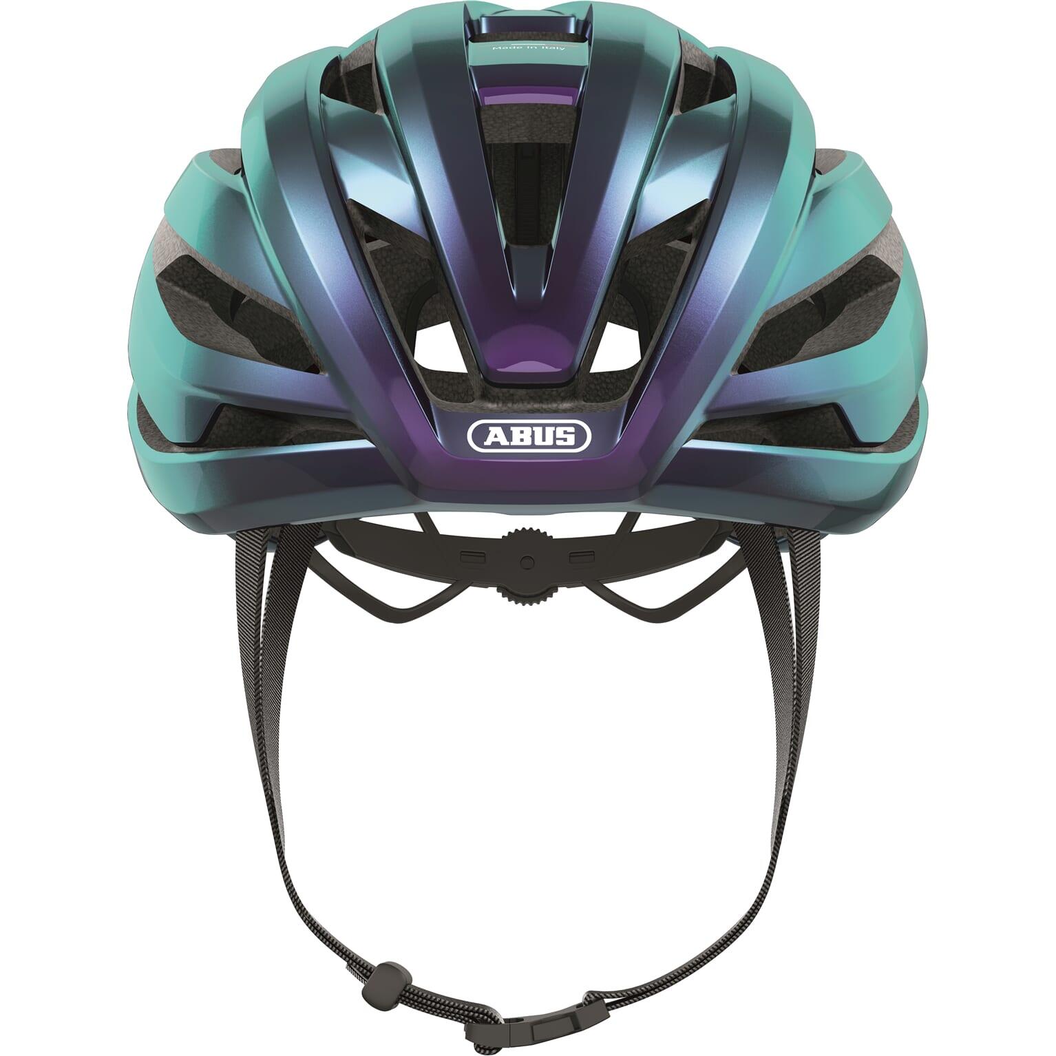 Kask rowerowy szosowy ABUS StormChaser ACE - lekki kask rowerowy do wyścigów rowerowych, wycieczek szutrowych i przełajowych - dla mężczyzn i kobiet - rozmiar M, fioletowy