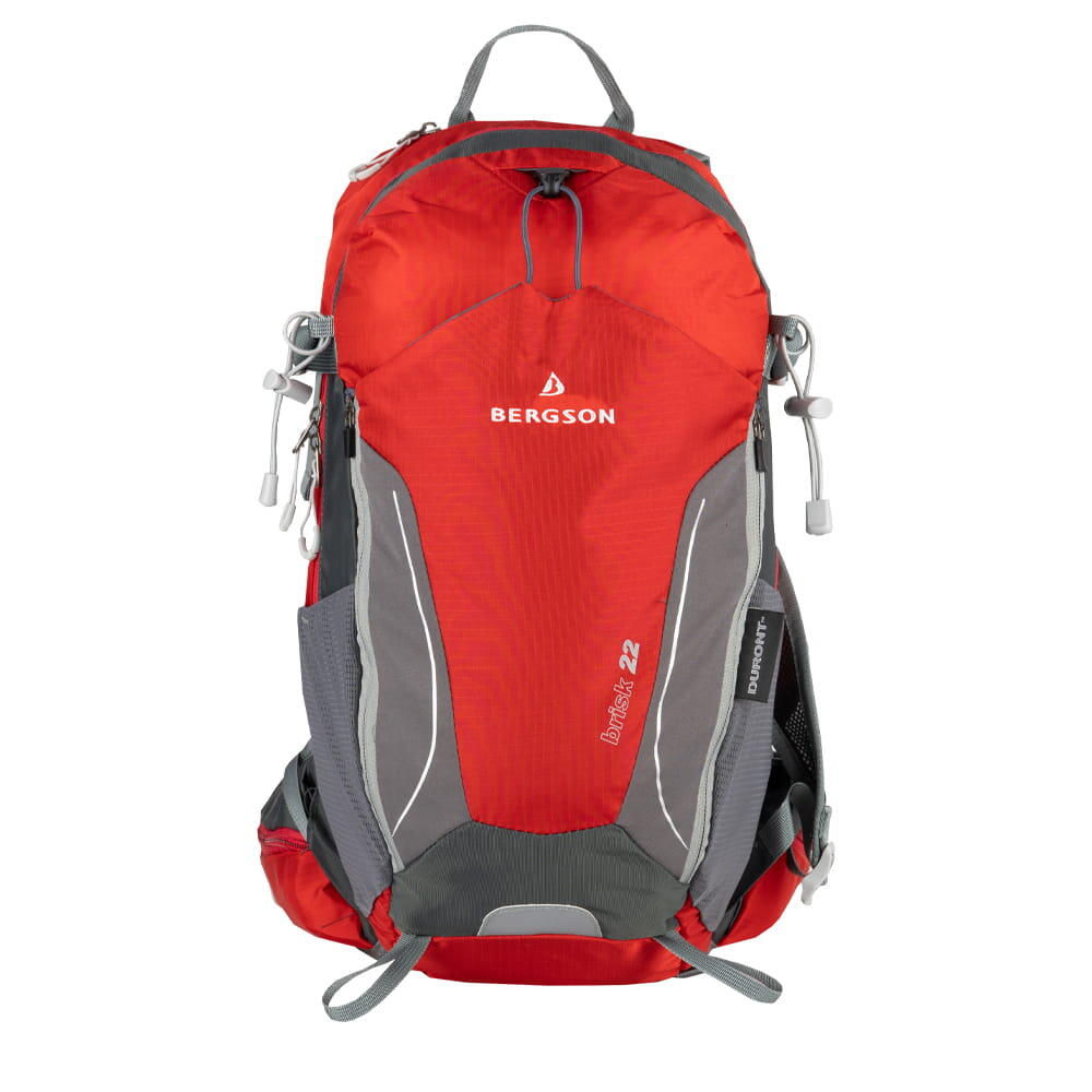 Plecak Turystyczny Bergson Brisk 22 Red 22 litry