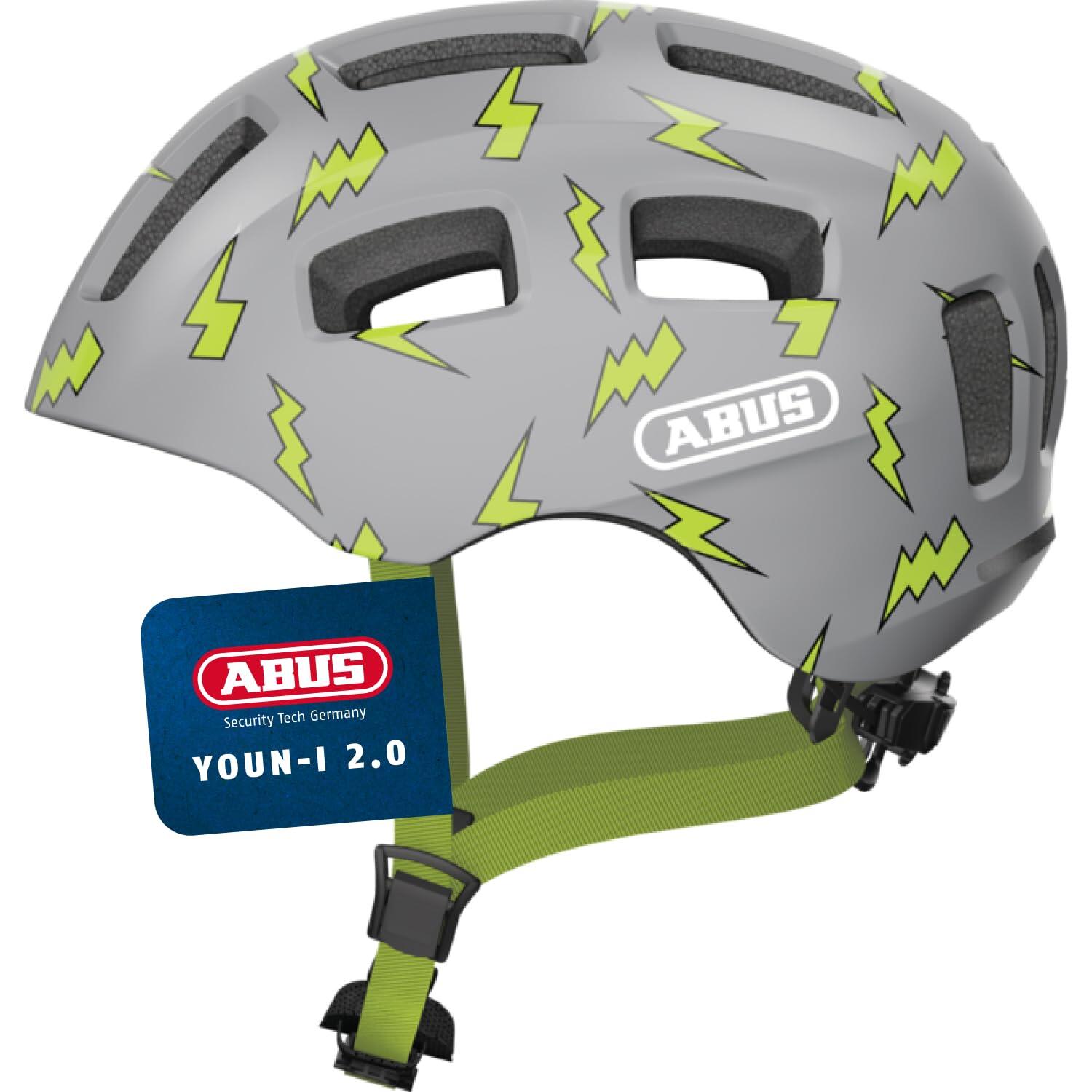 Abus Youn-I 2.0 Grey Flesh S Dziecięcy kask rowerowy