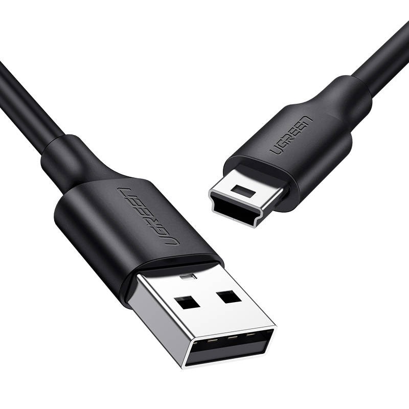 Ugreen US132 USB do Mini USB, 1.5m czarny