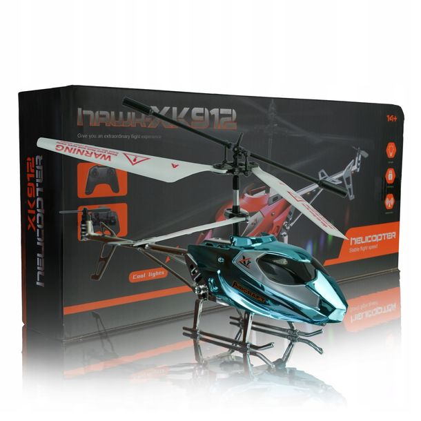 Zdalnie Sterowany Helikopter Dla Dzieci Z Pilotem Led - Idealny Prezent!