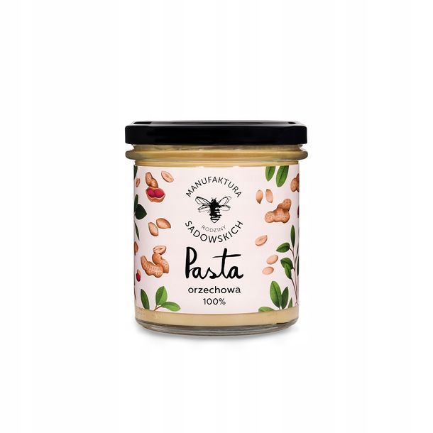 Pasta orzechowa 300 g Pasieki Sadowskich